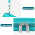 Canboc Diabetic Supplies Case, Organizer for Glucose Meter, Lancing Device, Blood Sugar Test Strips, Turquoise