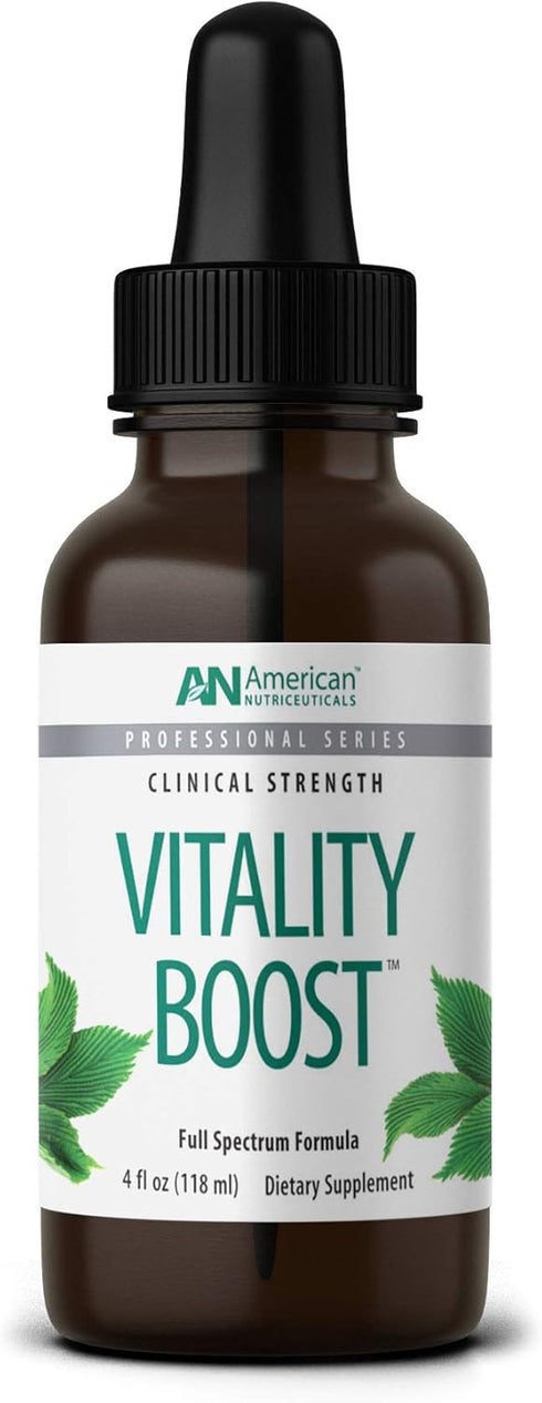 Vitality Boost Fulvic Acid Supplement - Liquid Mineral Drops for Water, Rich in Amino Acids, Improves Energy Function -
