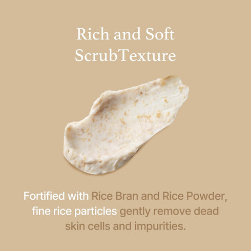 I'm from Rice Mask 3.88 Oz, Gentle Exfoliating Wash Off Facial Mask for Dull Skin, Pore Clearing & Radiant Moisturizing