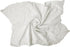 Recycled White Sheeting Rags - Bulk Woven Cotton Cleaning Rag in a Box, Lint Free All Purpose Wiping Cloth (5 lbs. Box)