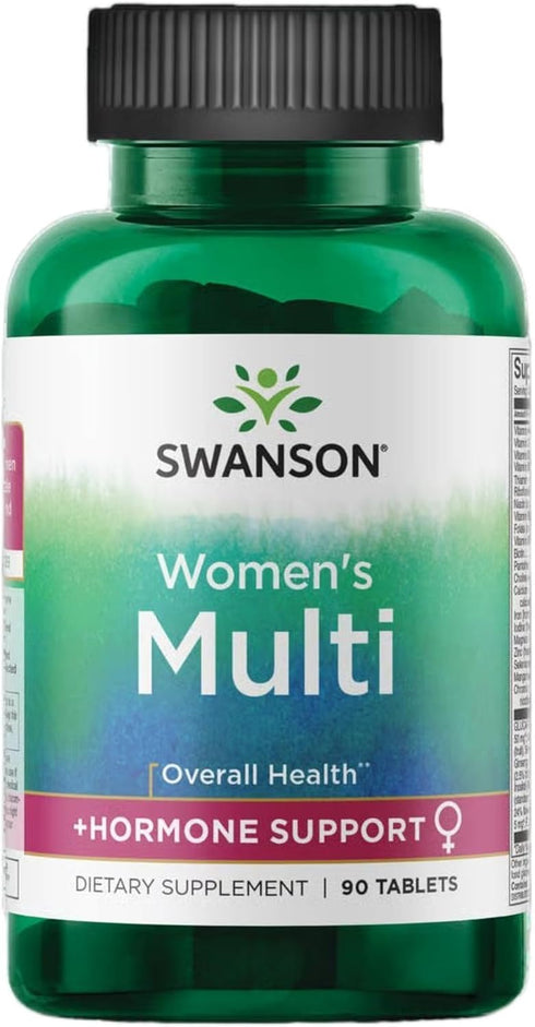 Swanson Multi Women's Prime Multivitamin Multimineral Energy Immune Hormone Balance Wellbeing Health