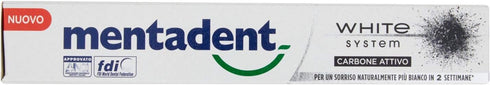 Mentadent Multicolor Activated Charcoal Toothpaste