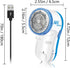 Fabric Shaver Lint Remover, AW union USB Powered Lint Shaver with 70" Cord and 2 Replacement Blades - Blue