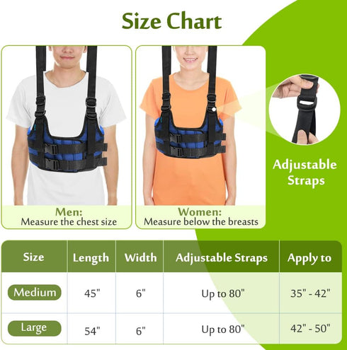 Mybow Back Stretcher Decompression Belt, Lumbar Traction Inversion Table Alternative, Back Pain Relief Device (L 42~50")