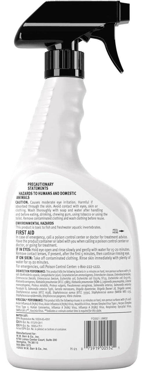 Mold Armor Mold Preventer, Disinfectant & Flood Cleanup Solution
