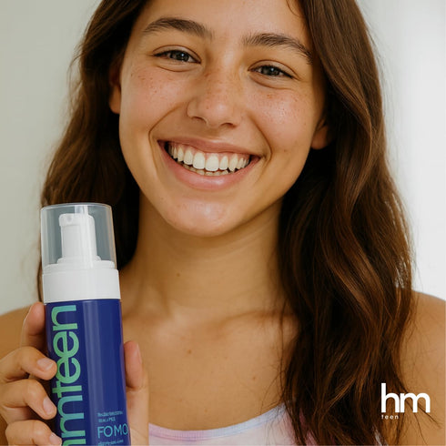 HM Teen 6 oz FOMO Teen Feminine Wash - Gentle Unscented Foaming Wash for Sensitive Skin, pH Balanced & Moisturizing