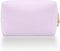 Small Makeup Bag, Portable Cosmetic Pouch for Women, Waterproof Toiletry Bag for Travel (Light Purple)