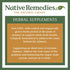 Native Remedies InstaClear Sinus Relief - All Natural Herbal Supplement for Clear, Healthy Sinuses During Colds,
