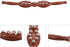 Massage Roller Tool with Metal Balls, Manual Back Massager for Neck and Shoulder Relaxation, Handheld Meridian Roller