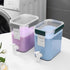 Laundry Detergent Dispenser Beverage Refrigerated Bucket with Faucet Fabric Softener Container for Detergent, Lemonade