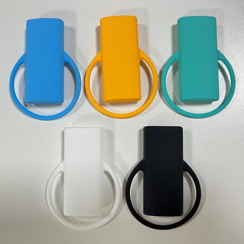 5Pcs Colorful Silicone Lighter Case, Portable Durable Non-Slip Smell Proof Lighter Holder, Crush Proof Cover for Men