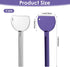 salbsever 2PCS Set Toothpaste Squeezer Tool Metal Tube Squeezer Toothpaste Key Stainless Steel Dispenser Tube Squeezers