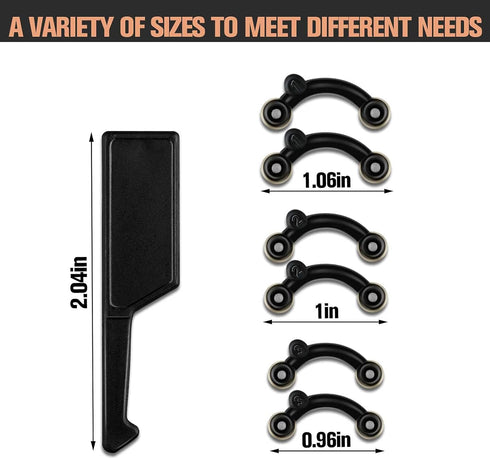 Maitys Nose Up Lifting Shaper Clip, 2 Sets Silicone Beauty Tools for Invisible Face Slimming