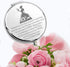 Lywjyb Birdgot Movie Inspired Gift - Fairy Tale Makeup Mirror, Inspirational Compact Mirror for Her (Cinder Mirr