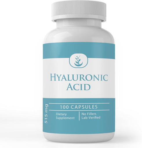 Pure Original Ingredients Hyaluronic Acid, 100 Capsules, No Additives or Fillers, Lab Verified