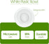 PLASTICPRO 200 PCS Premium Quality White Plastic Soup Bowls, 12 oz Disposable Lightweight Dishes for Parties Weddings