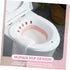 Sitz Bath Basin for Toilet Postpartum Care with Anti-Spill Design Comfortable Contoured Tubing Easy Installation