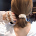 Ruihfas 3Pcs Fashion Korean Hair Scrunchies Accessories Beaded Elastic Hair Ties for Women Girls