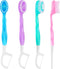 Disposable Toothbrush, Complete Oral Care All in One, Includes Toothpaste, Tongue Cleaner, Pack of 24