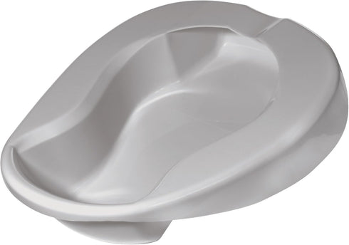 Drive Medical Contoured Bed Pan, Grey