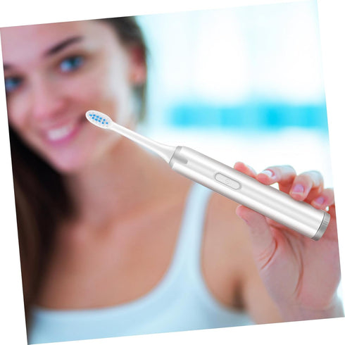 Travel-Friendly Electric Toothbrush with Soft Bristles