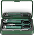 Nice Nail Clipper Set, 5-in-1 Premium Grooming Kit with Nail File, Ear Pick, Scissors, and Mirror