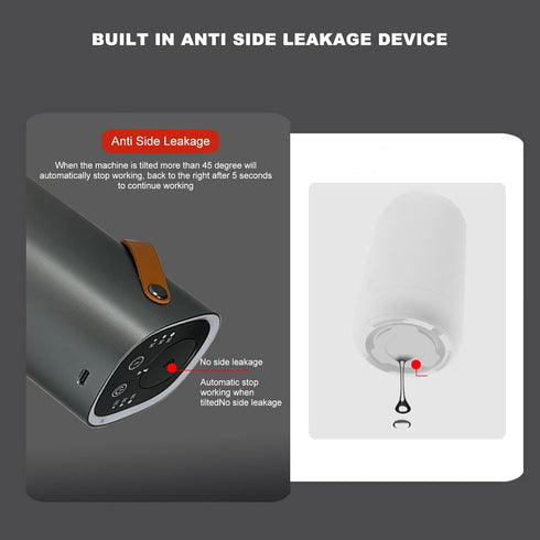 Portable Waterless Aromatherapy Machine, Intelligent Aromatherapy Diffuser, USB Charging Essential Oil Diffusers, Car