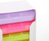 OFFIGAM 7 6-Day 92x65x20mm Portable Weekly Pill Organizer with Colorful Compartments, Plastic Travel Medicine Box