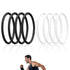 Lyreh 8pcs Patella Bands, Silicone Patellar Tendon Support Straps for Knee Stability Elastic