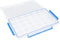 Space-Saving Medicine Stickers for Pill Box Travel-Friendly Pill Organizer Lightweight Grid Plastic