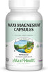 Maxi Health Magnesium Capsules - Energy Production, Muscle & Nerve Health, Bone Support, 90 Count