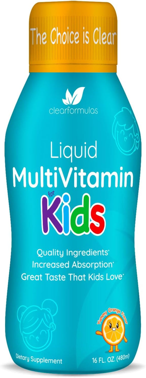 Liquid Multivitamin for Kids, Sugar Free, 16 oz, 32 Servings