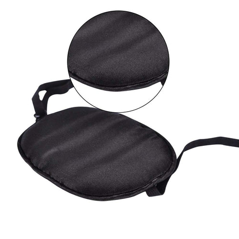 Silk Elastic Eye Patches, Amblyopia Strabismus Lazy Eye Patches, Adjustable Soft Comfortable Recovery for Kids, 2 Pack