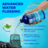 2-in-1 Water Flosser Rinse & Mouthwash, Teeth Care, Concentrate 1:10, IRRIGANT, Add to Water Flosser,Mint Flavor (Pack of 1 -Value of 186 fl.oz), Alcohol Free, Fluoride Free