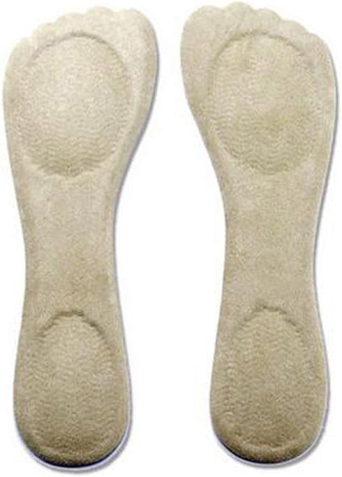 Bringsine Velvety Insole Gel Shoe Insoles for Women - 3/4 Pain Relief Inserts for High Heels, Comfortable Heel Pain