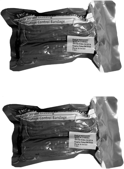 First Aid Israeli Emergency Bandage - 4" 2 Pack