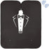 visesunny Tuxedo Barber Cape with Black Bow Tie, Anti-Static Hair Cutting Cape, Water-Resistant