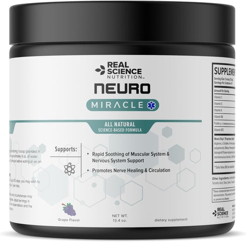 Offers Neuropathy Miracle, Natural Powder Supplement for Improved Circulation and Relief