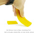 ECOmorning 2-Piece Mini Squeegee Set - Soft Silicone Window Tint Squeegee for Glass, Mirror, Shower - Yellow