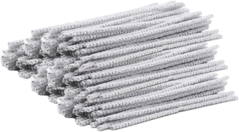INTOMYTH White Soft Bristle Pipe Cleaners, 6 Inch Pipe Cleaners Bulk, Ideal for