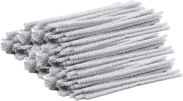 INTOMYTH White Soft Bristle Pipe Cleaners, 6 Inch Pipe Cleaners Bulk, Ideal for