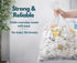 TERFIZ 7-10 300 Commercial Gallon Trash Bags | Bags | Multipurpose for Office Bathrooms Business Home and Industrial