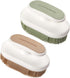 2Pcs Soft Bristle Cleaning Brush: Silicone Laundry Stain Brush for Cleaning Laundry, Comfort Grip Household Washing