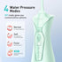 COSLUS Water Dental Flosser Pick, 4 Modes Cordless Portable 300ML Tank, IPX7 Waterproof for Home Travel