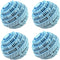 4pcs Laundry Ball, Natural Non-Chemical Detergent for Washing Machine, Eco-Friendly Wash Ball for 2000 Washings