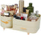 Makeup Organizer Countertop with Drawers, 360 Rotating Brush Holder, Large Capacity Skincare Organizer