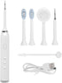 Multi-Functional Electric Toothbrush, Oral Irrigator with Face Brush, Mouth Mirror, Ultrasonic Teeth Cleaning Device,