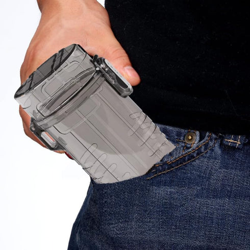 Pocket Box Case, Smell Proof Joint Holder, Waterproof Airtight Container for 100mm King Size Cigarettes, Multipurpose