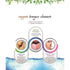 Pure Copper Tongue Scraper Cleaner, Surgical Tongue Scraper, Best Remedy for Bad Breath, Flexible Handle, Set of 1