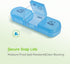 Zoiydals 3 7 Weekly Pill Organizer Times a Day Day Medicine Pill Organizer and Travel Pill Box with Large Openings